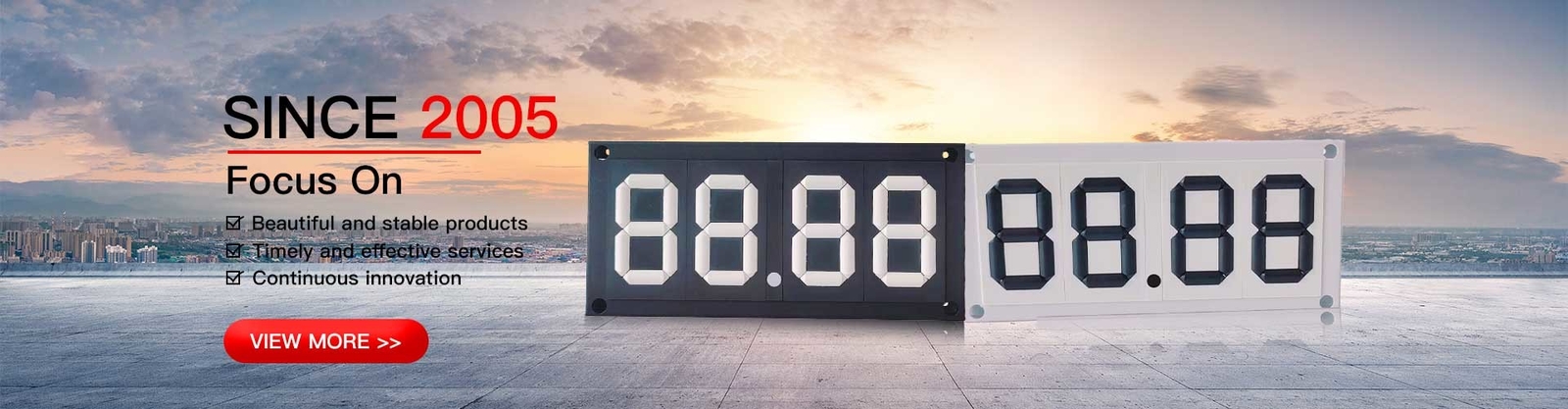 qualidade O preço de gás do diodo emissor de luz assina exterior fábrica